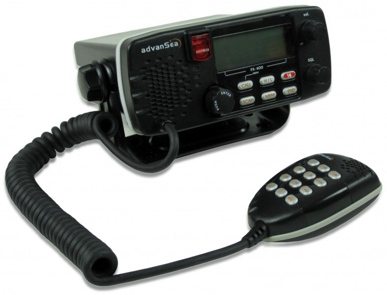 AdvanSea Seefunkanlage UKW, VHF-Radio, wasserdicht IPX7, kompakt und leistungsstark