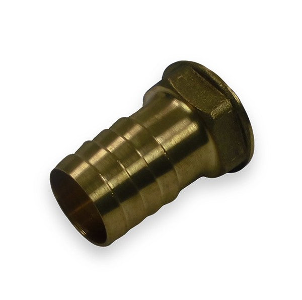 Schlauchanschlussnippel Messing Innengewinde 3/4 Zoll, Schlauchverbinder, robust und langlebig
