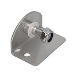 Secuplan mounting plate for gas spring with eyelet