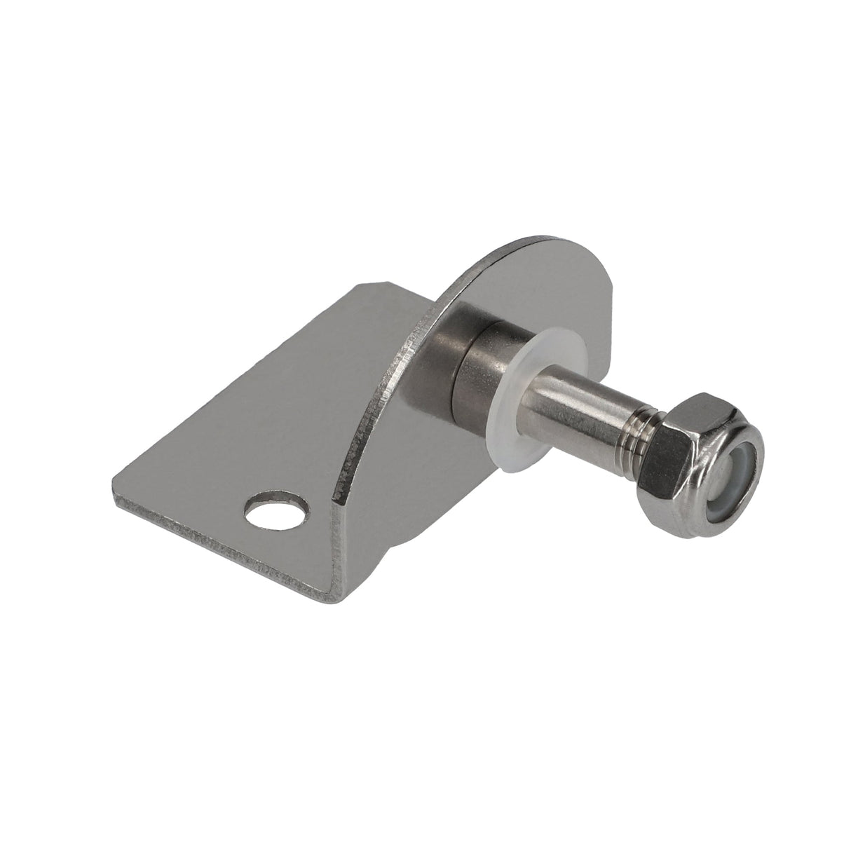 Secuplan mounting plate for gas spring with eyelet