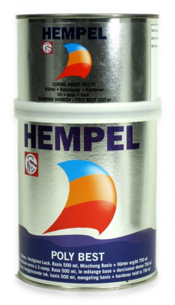 Polyurethan-Lack Hempel Poly Best 750ml Pillarbox red (B-Ware)