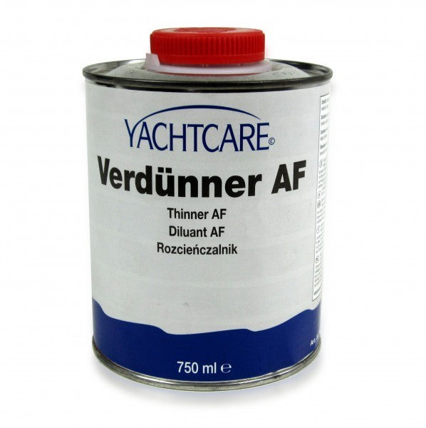 Yachtcare Verdünner Antifouling 750ml, Bootslack-Verdünnung B-Ware, Originalqualität trotz Beschädigung