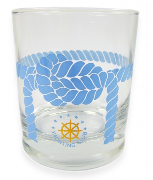 6 Stk. Yachting-Club-Design Whiskeyglas 0,19L