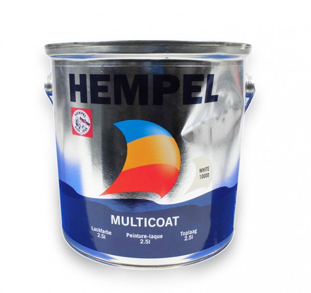 Hempel Multicoat 2,5L Weiß (B-Ware)