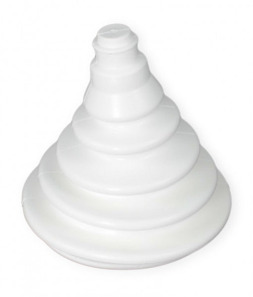 Cable entry plastic white 75 mm, cable entry, durable