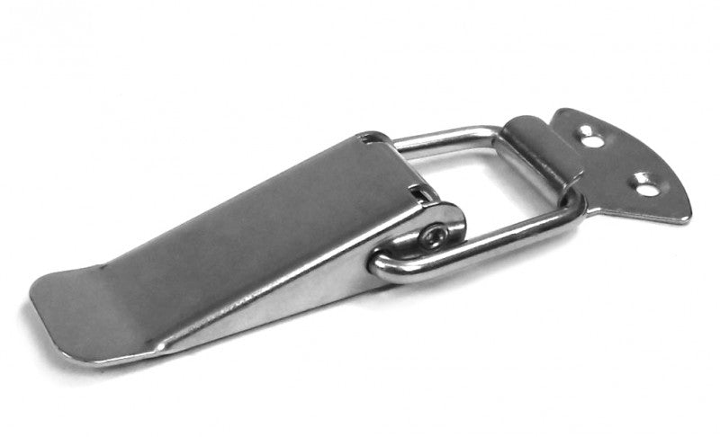 Lever lock made of stainless steel AISI 304, locking system, strong spring for secure fastening