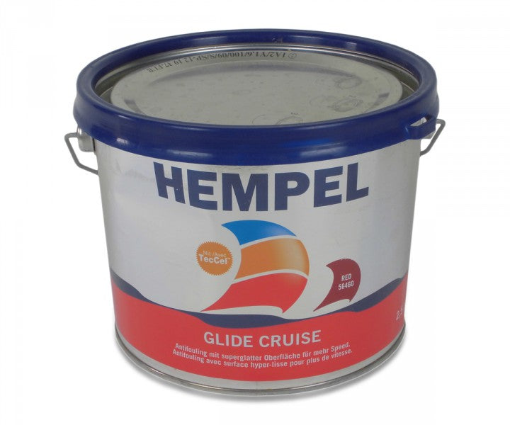 Hempel Antifouling Paint PTFE Technology Self-renewing, Protective Coating Copper Joints Highly Efficient 2.5L Red