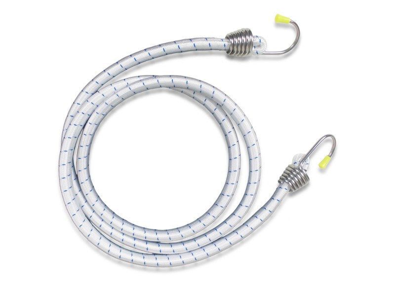 Gummispanner Seil 10mm Ø x 150cm Polyester, Expanderseil, Edelstahlhaken