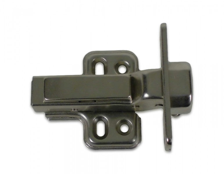 Furniture fitting hinge Hinge with soft self-closing mechanism, nickel-plated steel, opening angle 105°