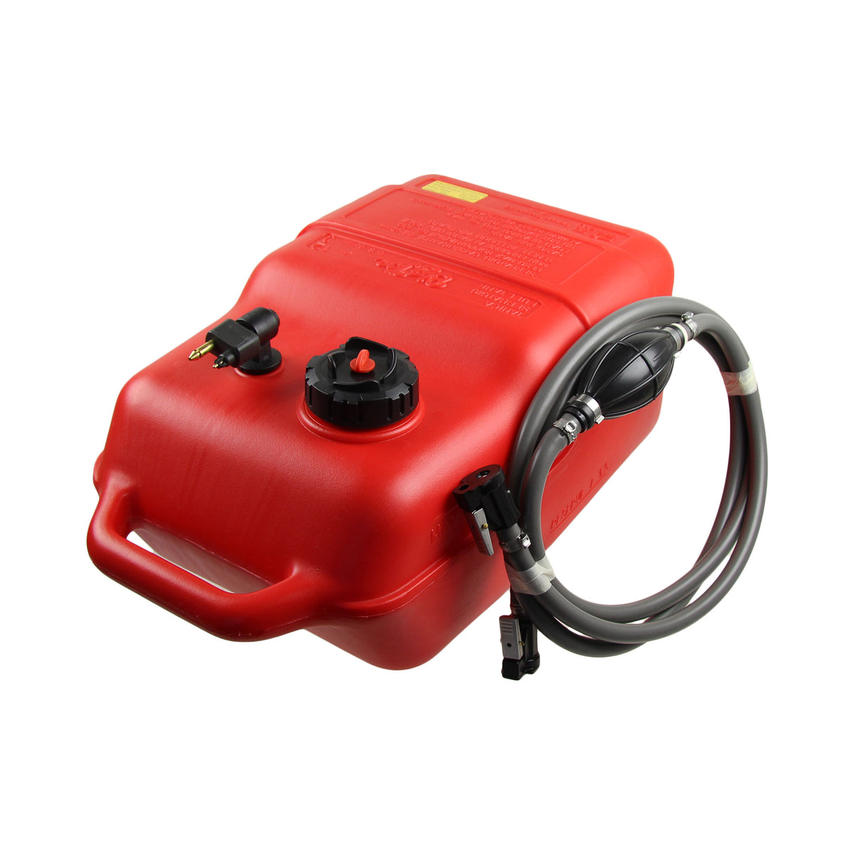 Yamaha fuel tank red, HDPE, ISO-standardized, excellent chemical resistance for gasoline and diesel - 11.3 - 30 liters