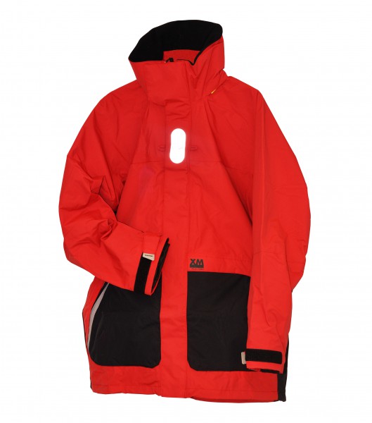 Segeljacke XM Coastal Größe XL Rot/Schwarz