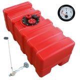 Fuel tank Eco-Line red, HDPE, chemical-resistant for petrol and diesel - 33 - 70 liters