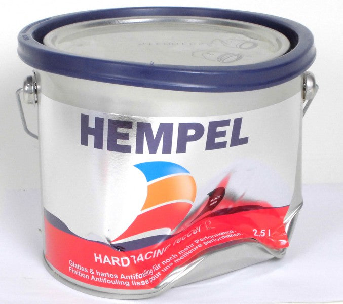 Hempel Antifouling Hard Low Friction Black 2.5L, B-Stock, Antifouling for fast boats