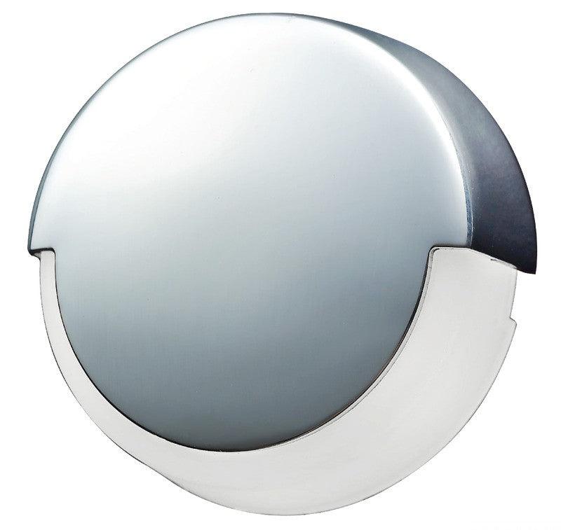 Andara LED-Ambientebeleuchtung weiß, Leuchte, hochglanzpolierter Edelstahl, 180° Abstrahlwinkel, rostfrei