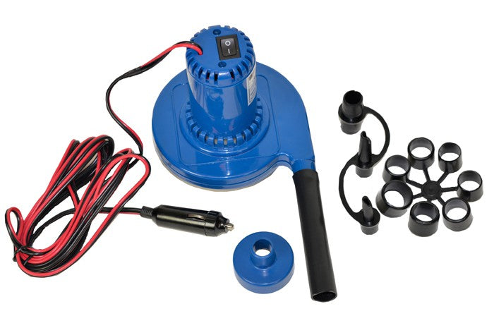 Electric air pump 12V 400L/Min cigarette lighter adapter, compact electric pump, efficient and versatile