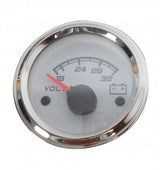 Voltmeter X-Line 8/16 Volt Weiß