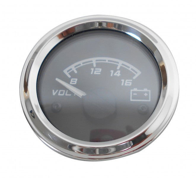 Voltmeter X-Line 8/16 Volt Weiß