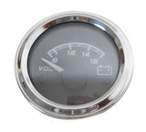 Voltmeter X-Line 8/16 Volt Weiß