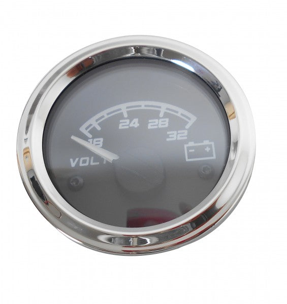 Voltmeter X-Line 8/16 Volt Weiß