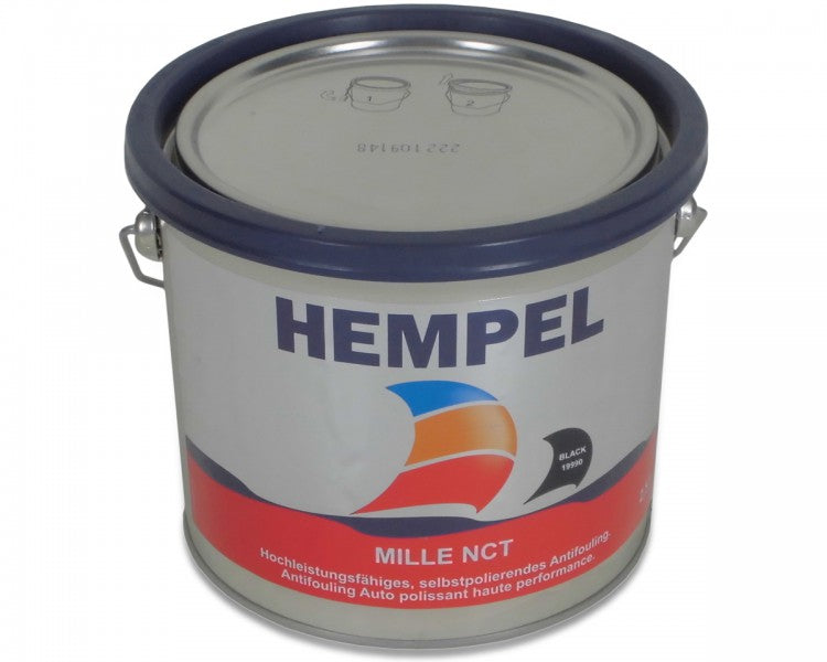 Hempel Antifouling Paint Nanocapsule Technology Black, Sailboat Coating, High Fouling Protection 2.5L