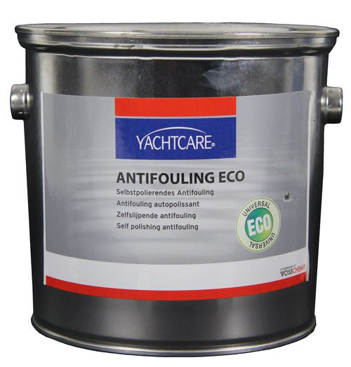 YACHTCARE Antifouling Selbstpolierend ECO Weiß 2,5L, Schiffsbeschichtung, Kompatibel mit Antifoulingsystemen