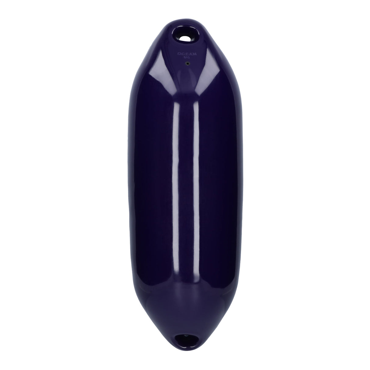 Fender Ocean Utility Fender für Segel- und Motorboote, UV-beständig, einfacher Einsatz durch zuverlässiges Gummiventil - 10 x 33 cm - 22 x 76 cm, schwarz, blau, weiß