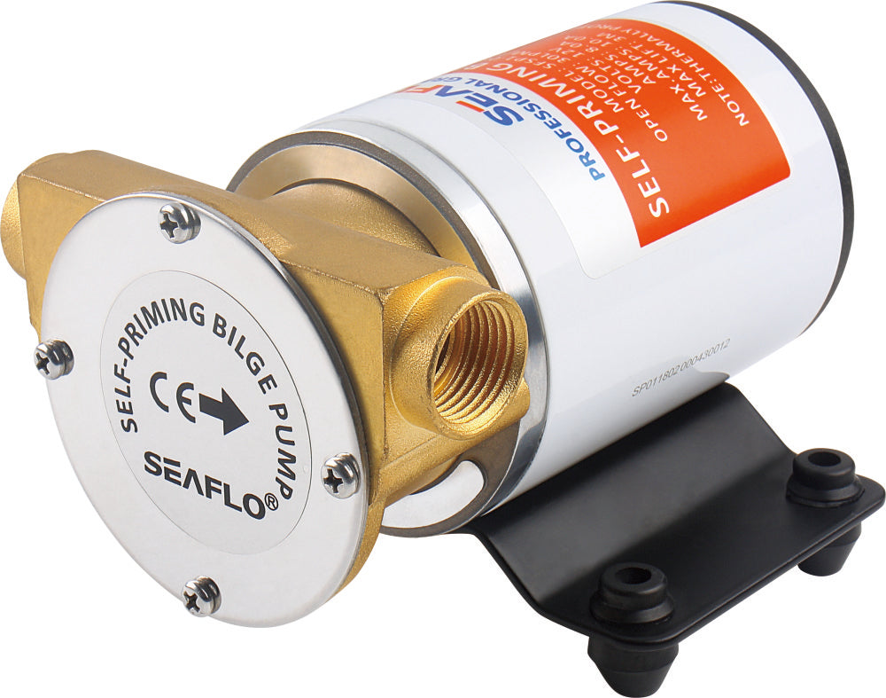 SEAFLO  selbstansaugende Bilge Pumpe 1800L/h Deckswaschpumpe