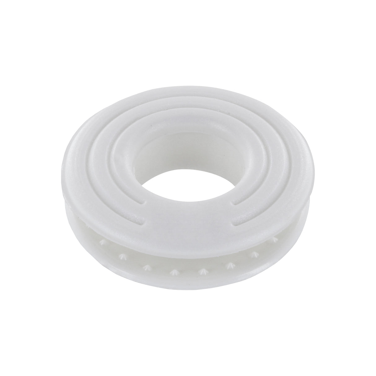 Kunststoffbeschläge 12er Pack Schnellmontageloch Ø 15mm - Farbwahl möglich - Weiß, Schwarz, Blau