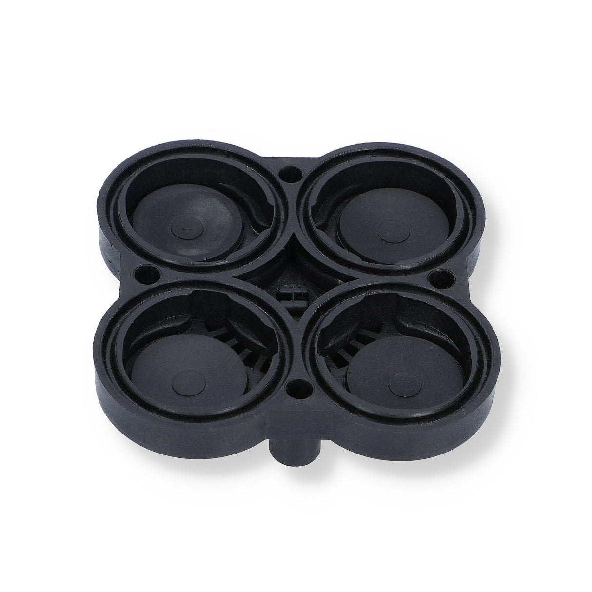 Seaflo Ventilbaugruppe Druckwasserpumpe Serie 41, Ventilplatte Kunststoff mit O-Ring Rückschlagventile Gummi
