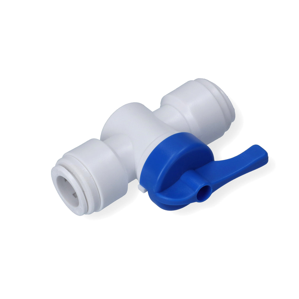 Absperrhahn Schnellverschluss beidseitig, Hahnventil, für 12 mm Schlauchleitung