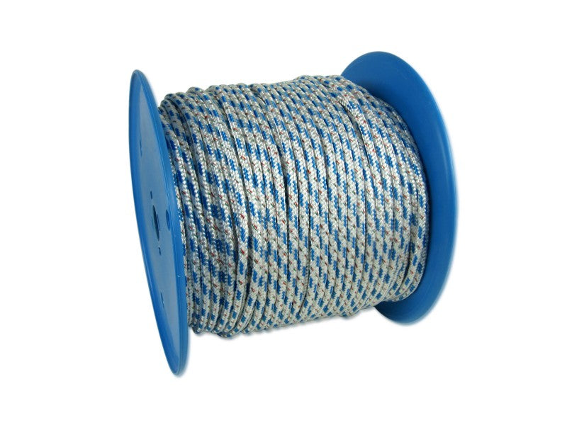 Polyesterleine Tauwerk 6mm Blau, hochfest & UV-beständig, geeignet für kleine Boote