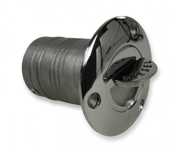 Tankeinfüllstutzen Diesel Edelstahl, Edelstahl Einfüllstutzen, Kettenverschluss