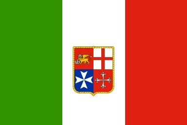 Nautische Flagge ITALIEN 30 x 45cm