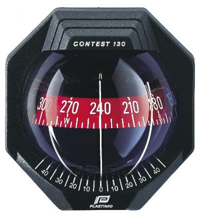 Contest Kompass 130 für geneigtes Schott, Navigationsgerät, beste Ablesbarkeit bis 5m Entfernung