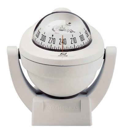Kompass Offshore 75 beleuchtet, Navigationsinstrument für Motorboote 5-9m, Farbe wählbar, absolut wasserdicht und vibrationsresistent