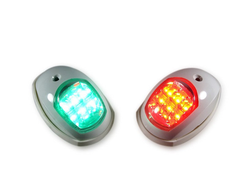 EVOLED LED side lights white, boat lights, weatherproof &amp; impact-resistant