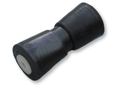Kielrolle 200mm Gummi Schwarz