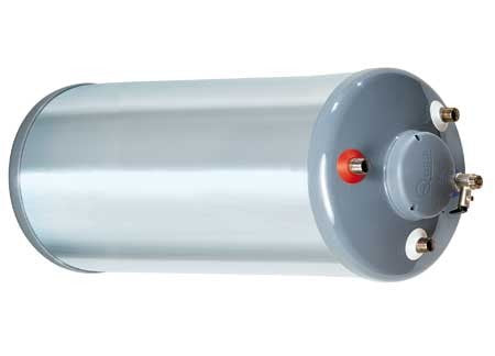 Quick Warmwasserboiler Nautic 50L Edelstahl Heizspirale, Boiler mit Wärmetauscher, hohe Leistung