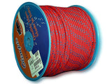 Polypropylene rope 8mm red, rope, buoyant, UV and rot resistant