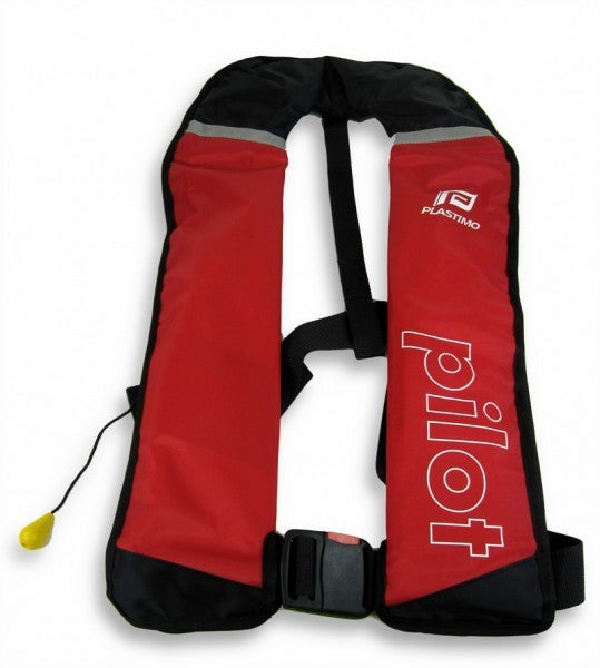 Halbautomatische Rettungsweste Pilot1 150N Rot + Füllkit