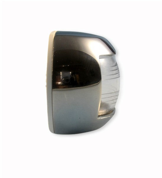 LED-Hecklaterne Compact Edelstahl AISI 316 hochglanzpoliert, Boots-Hecklicht, energiesparend, für Boote bis 12m, 135° Abstrahlwinkel, RINA-zugelassen