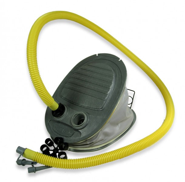 Fußluftpumpe 5.0L Kunststoff & PVC bruchstabil, Pumpgerät, lange Lebensdauer