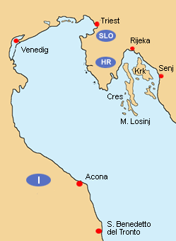Harbour Guide, Cruise Guide Adriatic North, Mediterranean Sea Guide, Skipper-tested for 35 years