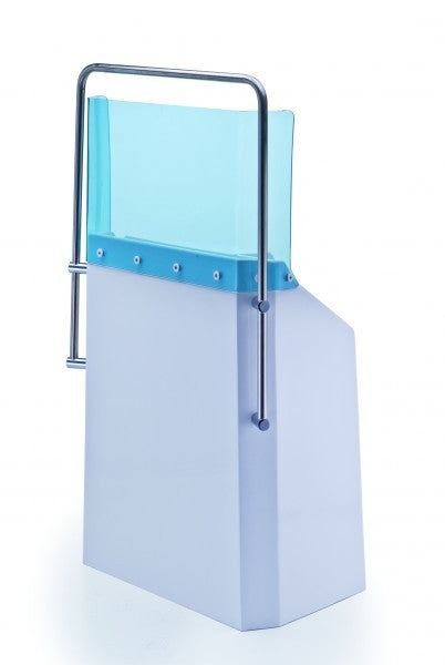 GRP steering console with stainless steel handrail, boat console, shock-resistant construction 90x65x40 cm