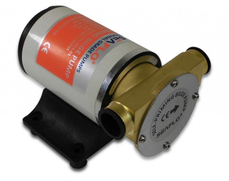 SEAFLO ® selbstansaugende Bilge Pumpe 1800L/h Deckswaschpumpe + Reserve Impeller