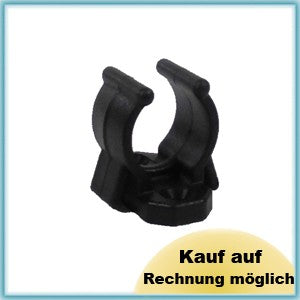 Clips flexibel 17-23mm aus hochwertigem Nylon Bootshalter, Halteclip für Bootshaken Paddel, schwarz