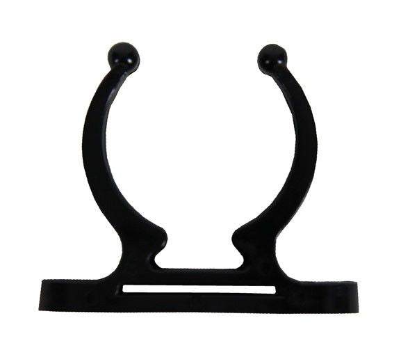 Flexibler Befestigungsclip Halterung 38-45 mm, Ruder- und Bootshaken-Clip, für Schläuche geeignet