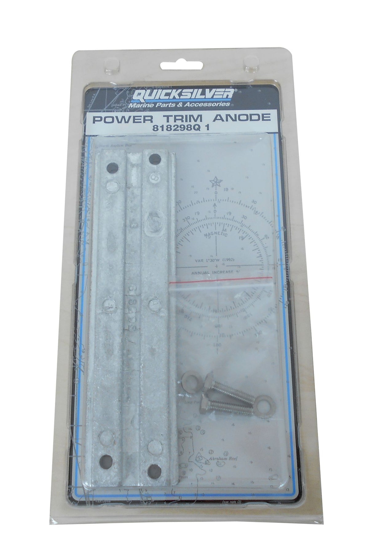 Mercury Anode Transom Bracket, Außenborder-Ersatzteil für Salz- und Süßwasser, Original-Ersatzteilnummer 818298Q1