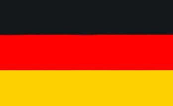 Nautische Flagge DEUTSCHLAND 20 x 30cm