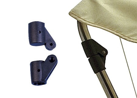 Gelenk für Rohr Kunststoff schwarz Innendurchmesser 22 mm, Rohrverbinder, langlebig